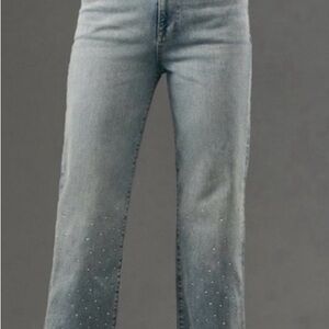 Women's Embellished Cali Vintage Blue Fidelity Jeans